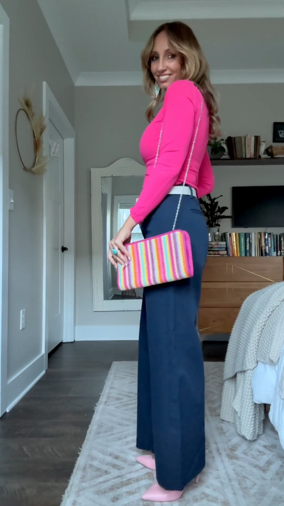 Business casual with some color 

Shirt: $19
Pants: $55
Shoes: $98

#LTKootd #LTKFindsUnder100 #LTKWorkwear