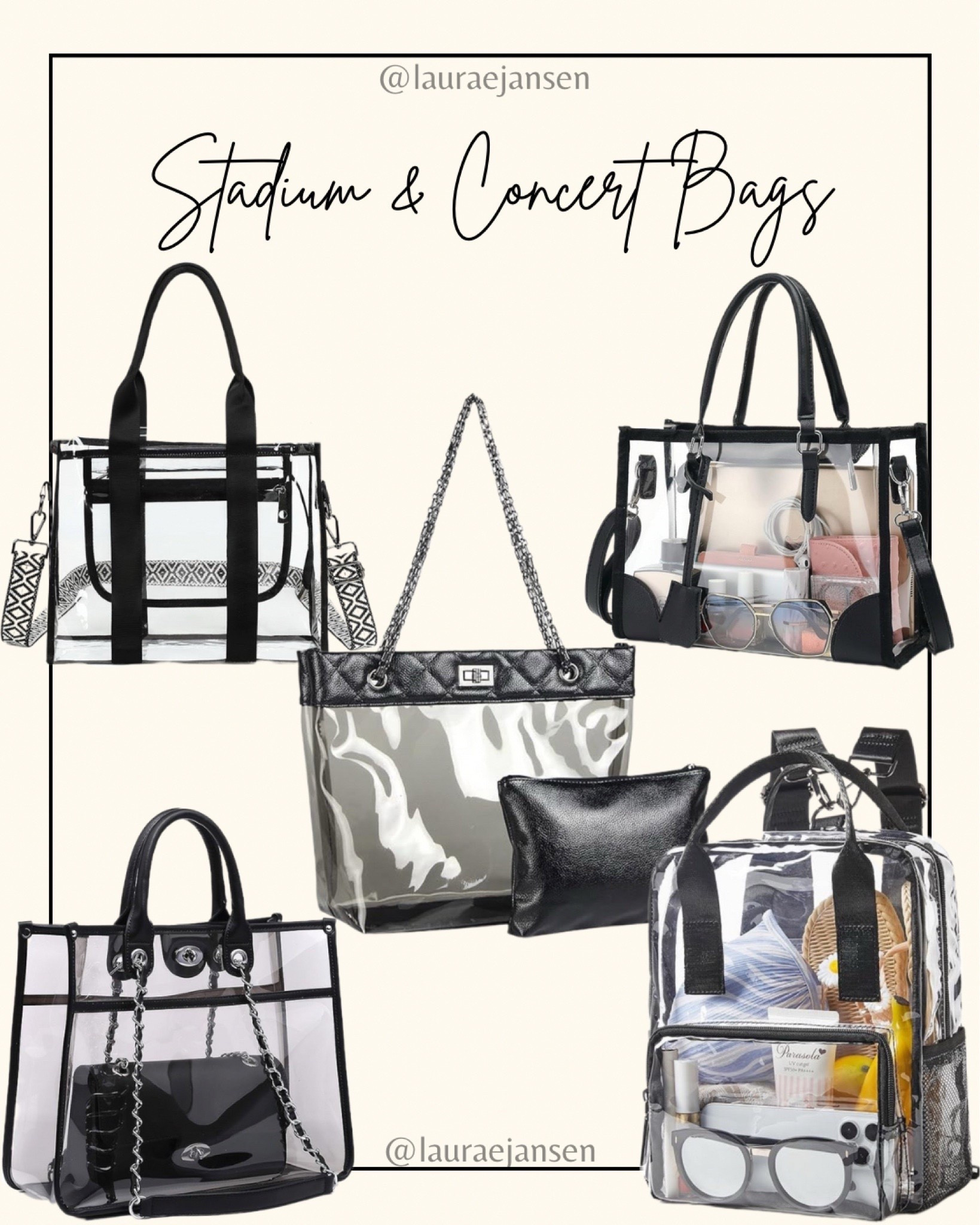 Cute and stadium friendly bags 

#LTKActive #LTKItBag #LTKSeasonal