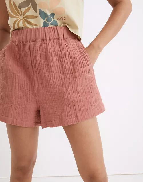 Lightspun Easy Pull-On Shorts | Madewell