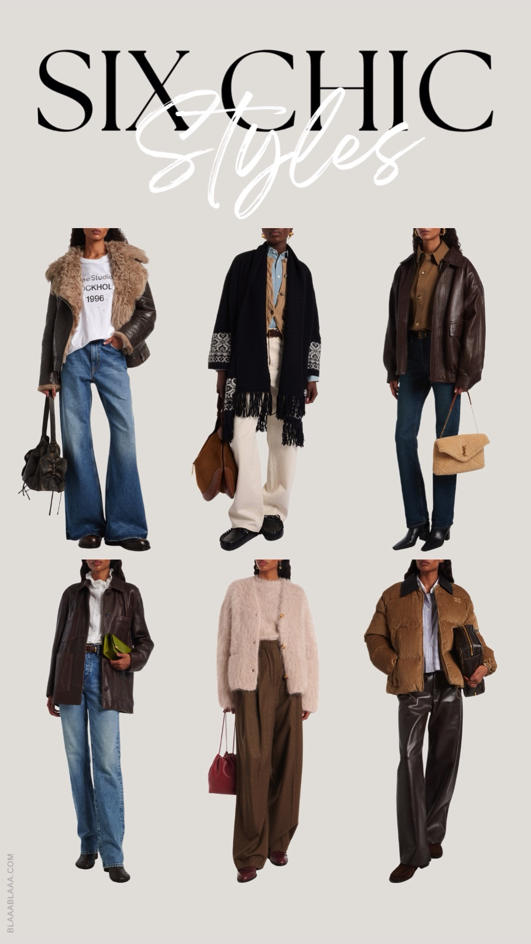 6 Chic Styles 301025 | INSTAGRAM @blaaagram

Hope you enjoyed watching this one and DON'T FORGET to hit that like button, leave a nice little comment and, if you're feeling daring enough, subscribe to the channel ... and follow us on INSTAGRAM too @blaaagram ...

#LTKworkwear #LTKstyletip #LTKVideo