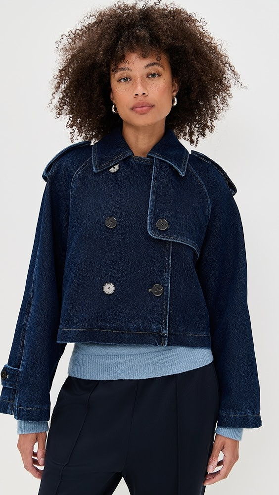 Cropped Trench Coat | Shopbop