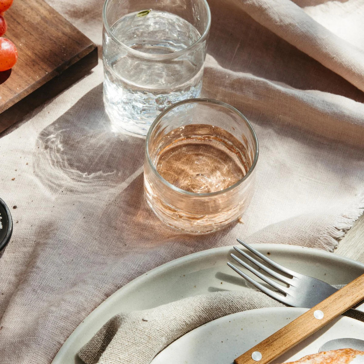 Recycled Glass Tumbler, 8 oz., Set of 4 | Casa Zuma