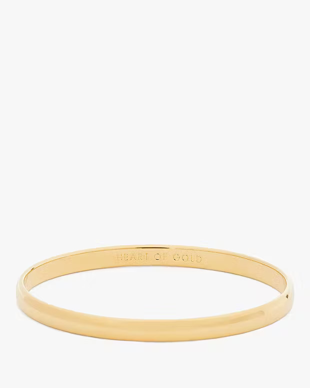 Heart Of Gold Idiom Bangle | Kate Spade (US)