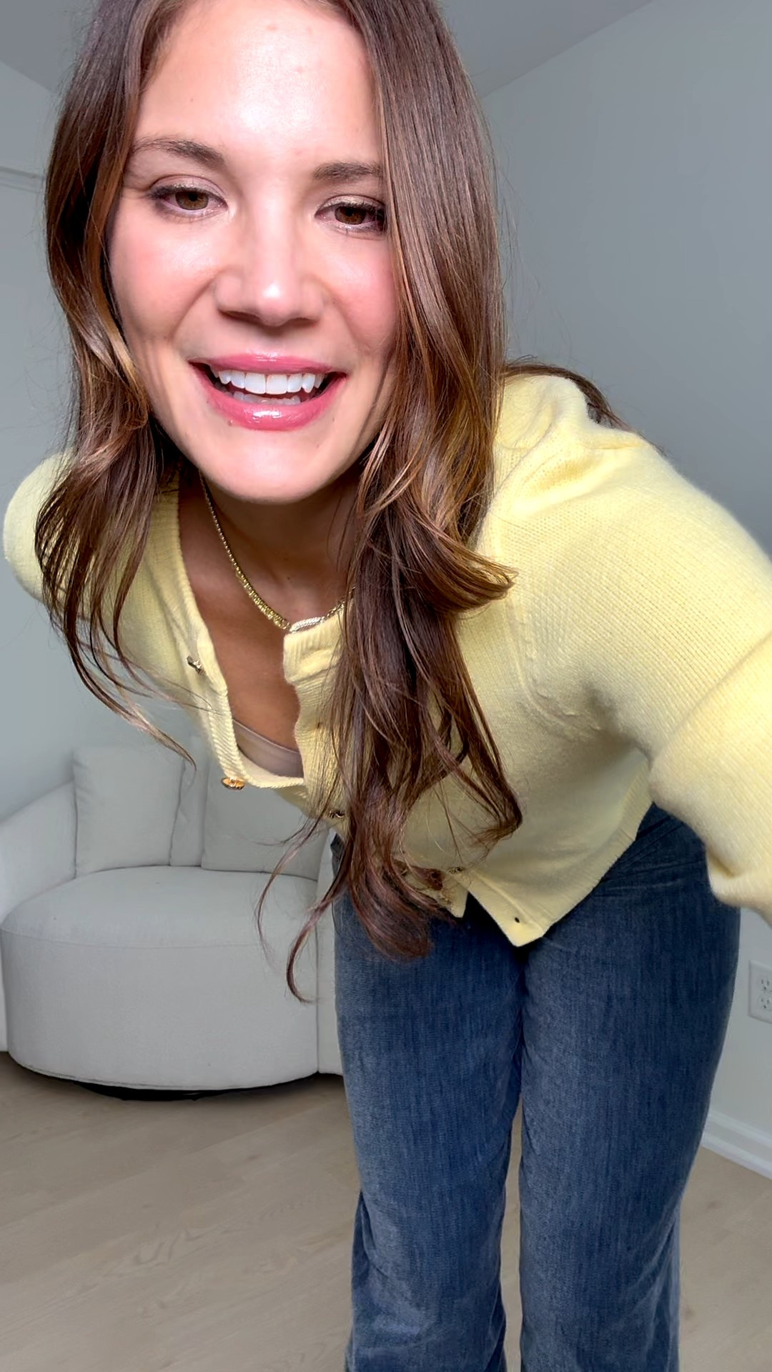 These cardigans are seriously perfect  I officially have this cardigan in four colors! The sleeve length is perfect and the gold buttons are SO PRETTY!! This is my go-to cardigan. 

Cardigan, Amazon finds, Amazon fashion, Yellow cardigan, Colored sweaters, Dark wash jeans, Tall girl approved, Stang and co

#LTKTall #LTKootd #LTKSeasonal