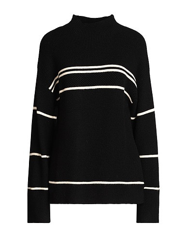 VILA  | Black Women‘s Turtleneck  | YOOX | YOOX (US)