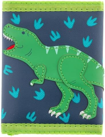 Stephen Joseph Unisex Kids Toddler Wallet, Dark Blue Dino | Amazon (US)