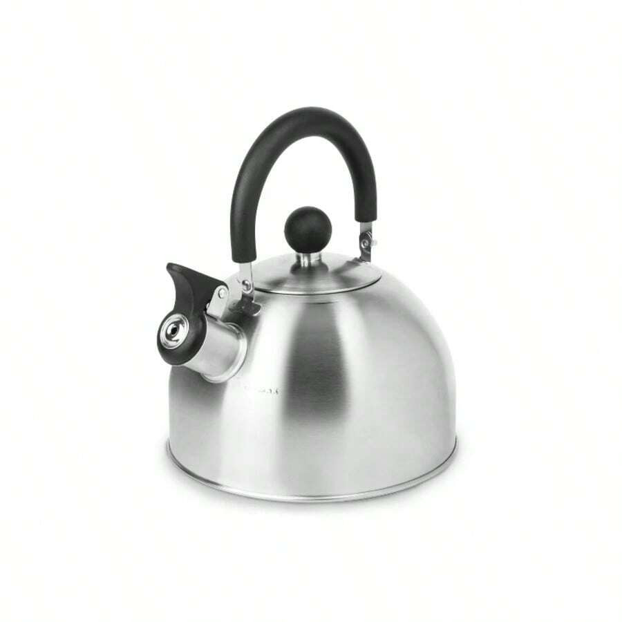 SHEIN X Heather Rae Aroma 1.5qt Stainless Steel Stovetop Kettle Silver: Whistling Tea Kettle With... | SHEIN