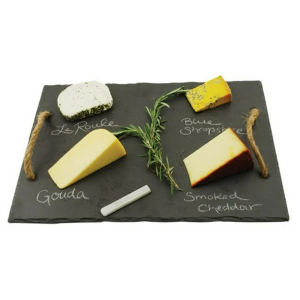Twine Rustic Farmhouse: Slate Cheese Board - Walmart.com | Walmart (US)