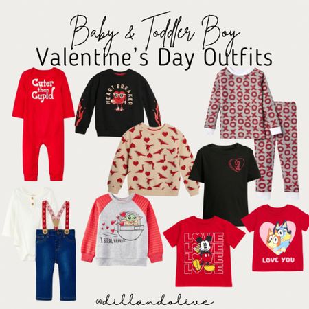 Valentine’s Day Outfits for Baby & Toddler Boys | Valentines Day Pajamas | Valentines Day T-shirts | Vday Tees for kids

#LTKHoliday 

#LTKSeasonal #LTKGiftGuide #LTKkids