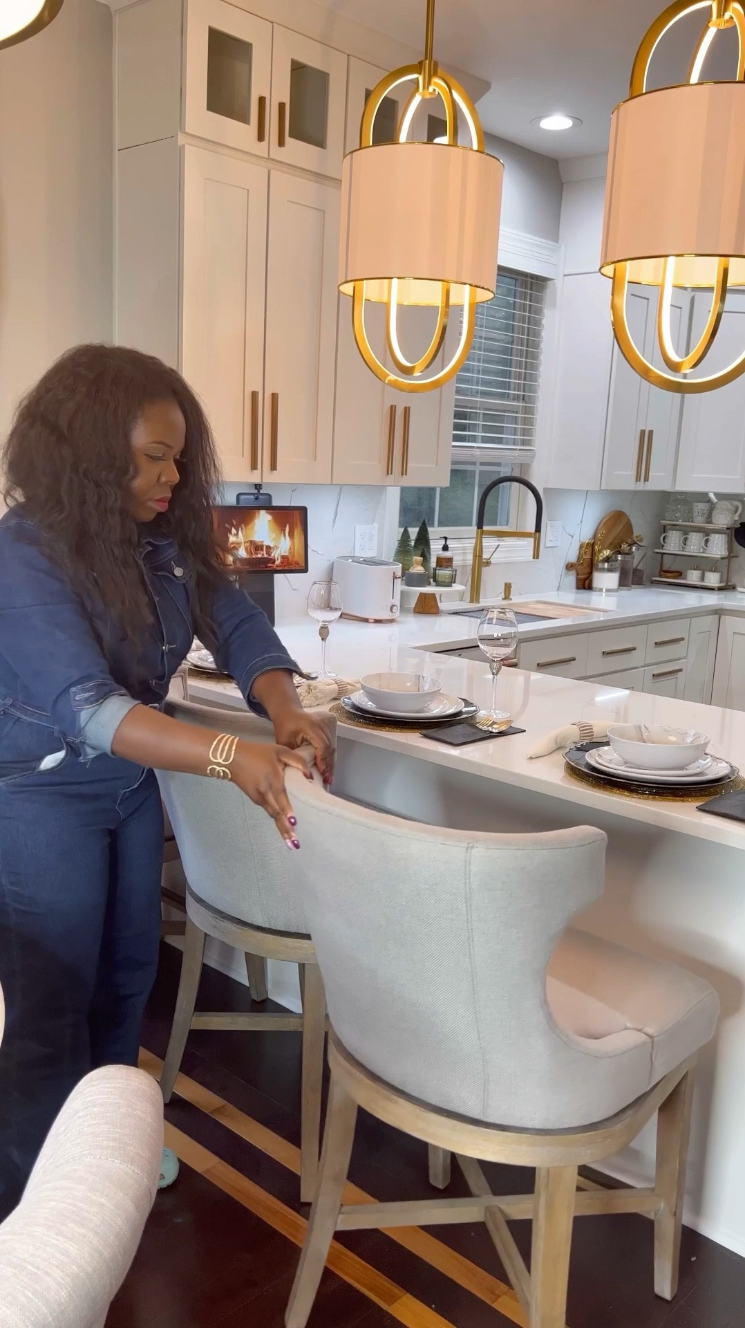 I found the perfect swivel counter-stool from Wayfair for my kitchen space. We’ve had these for over 2 years now and love them! We use it for eating and also easily convert it to a homework station for the kiddos.

Sharing some fun and festive Fall dining ideas perfect for your counter space 

#LTKSeasonal #LTKHome #LTKSaleAlert