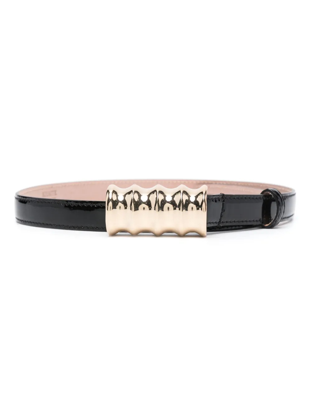 KHAITE The Small Julius Leather Belt - Farfetch | Farfetch Global