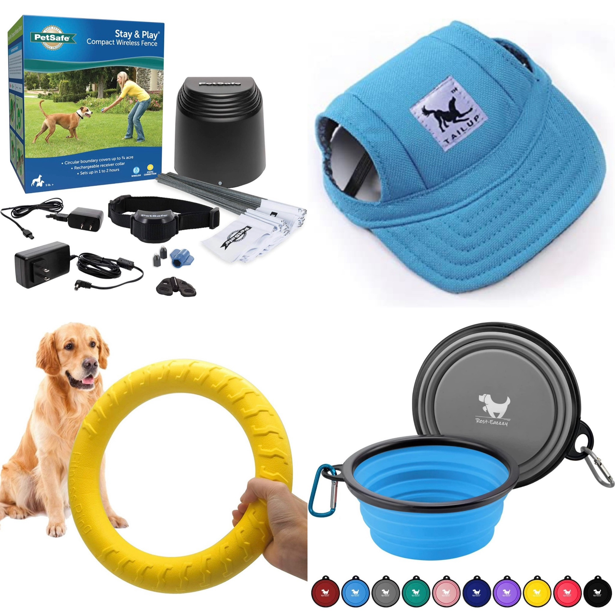 Just ordered all of these for my fur baby! How cool is the wireless “underground fence”?!

#LTKFind #LTKitbag #LTKfamily