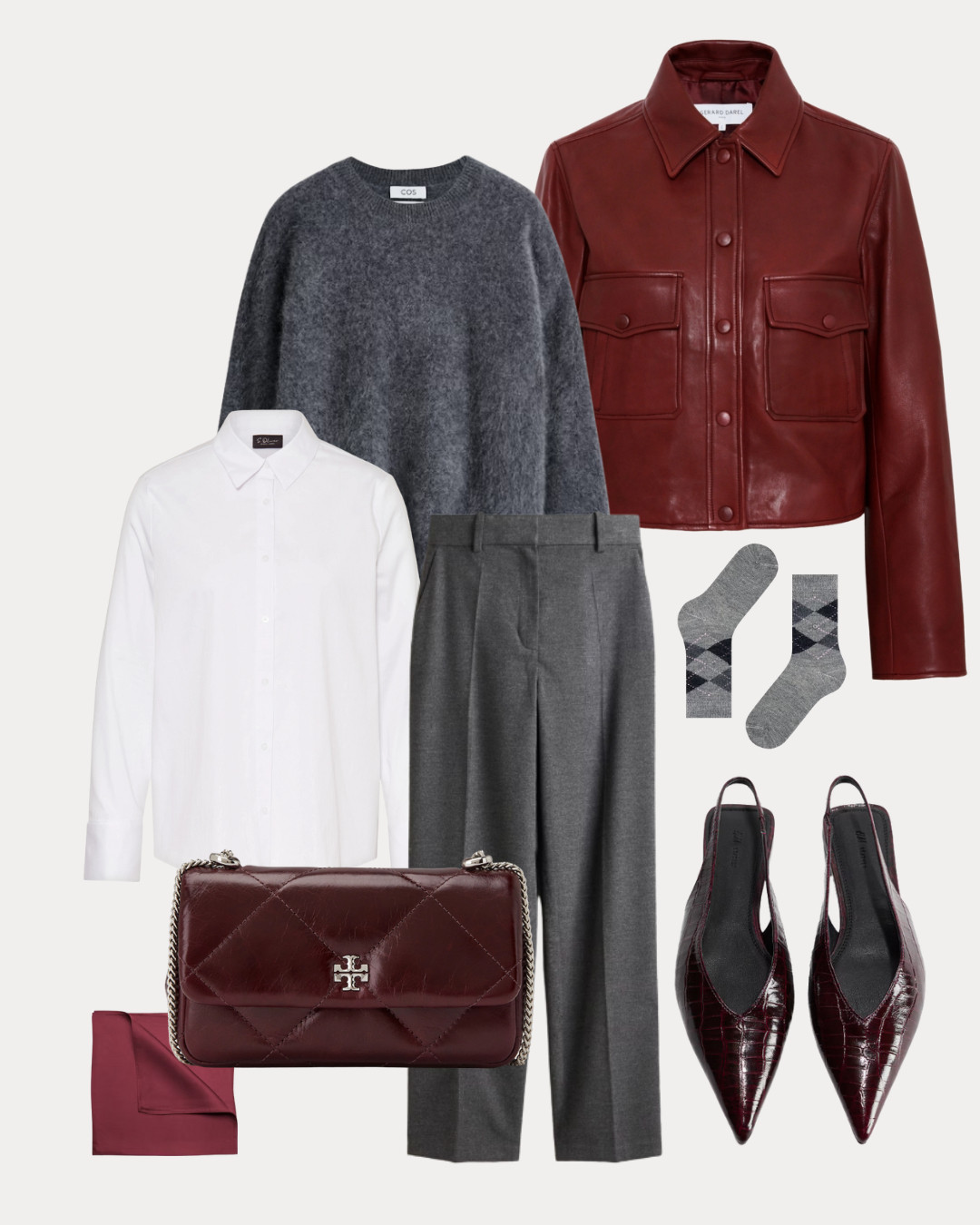 Burgundy Und Lederjacke - Must have Herbst 2025 

 #LTKworkwear #LTKstyletip #LTKautumn