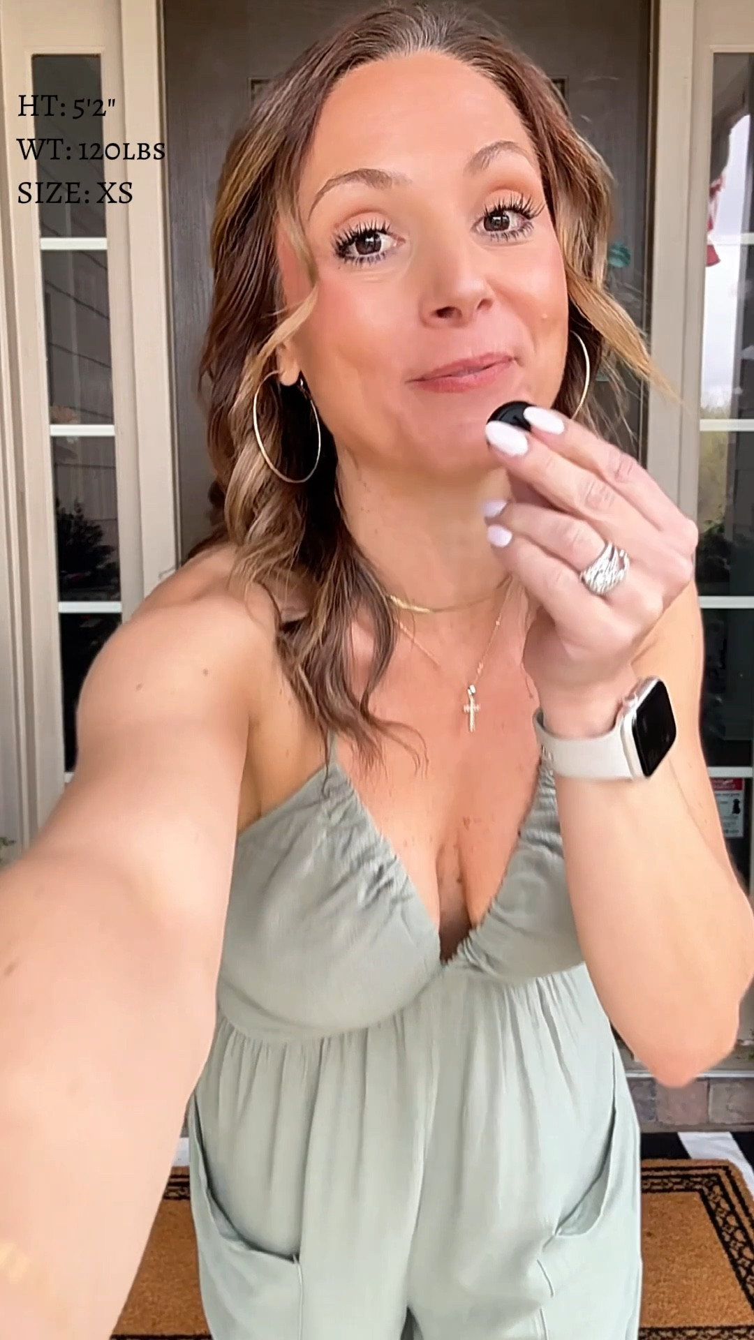 I really didn’t think a jumpsuit could look this good on women 40+… but I was wrong 

This halter jumpsuit is one of those outfits you throw on and instantly feel put together. Lightweight, breathable, and comfortable all day, plus the adjustable top stays in place 

For reference: I’m 5’2”, about 120 lbs, wearing an XS for a slightly more fitted look.

• #over40fashion
• #midlifefashion
• #springstyle2026
• #effortlessstyle
• #outfitideas