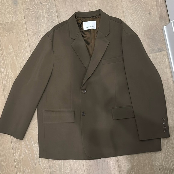 Frankie Shop Oversized Chocolate Bea Blazer Size Medium | Poshmark