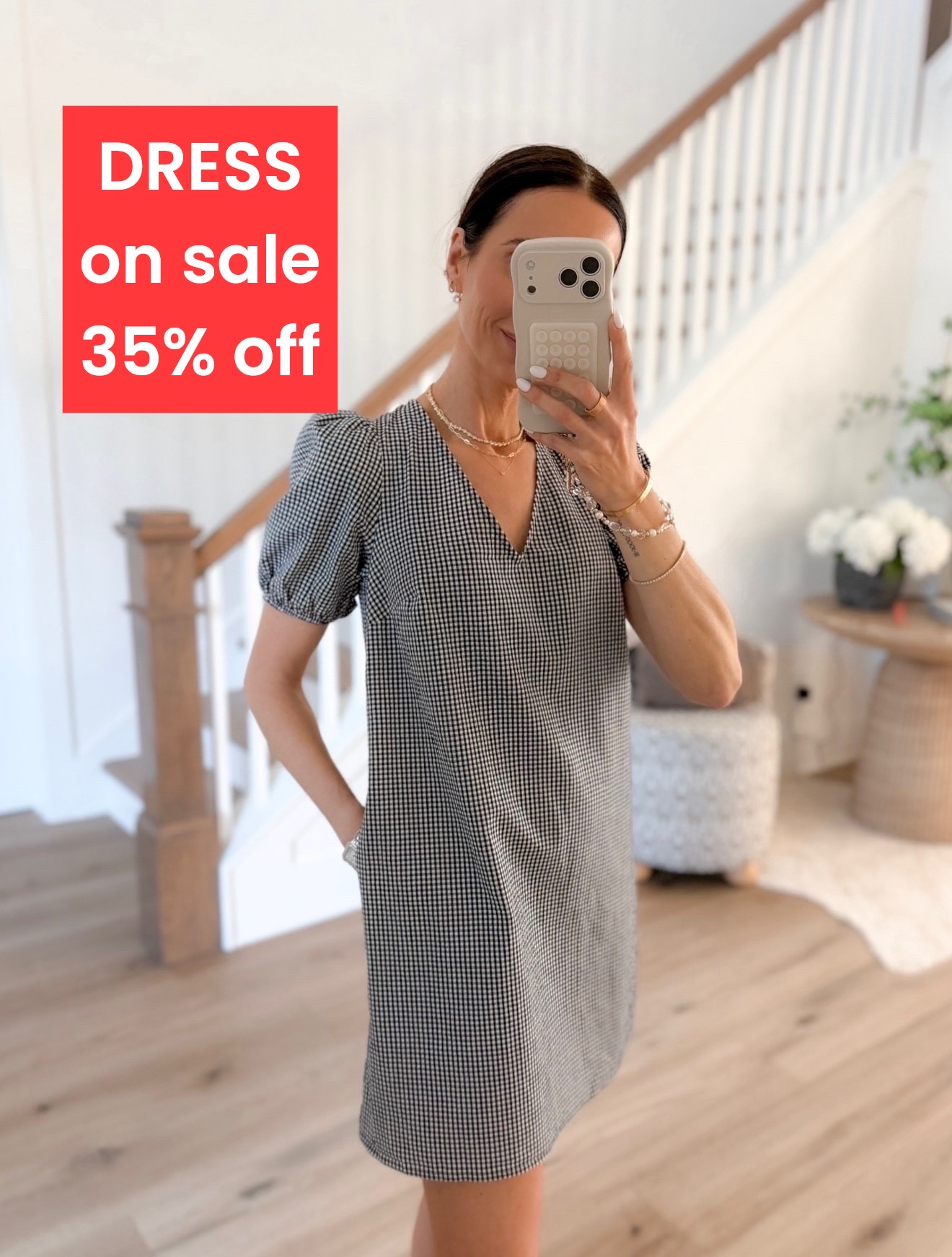 Target gingham dress on sale, 35% off.

#LTKSaleAlert #LTKOver40