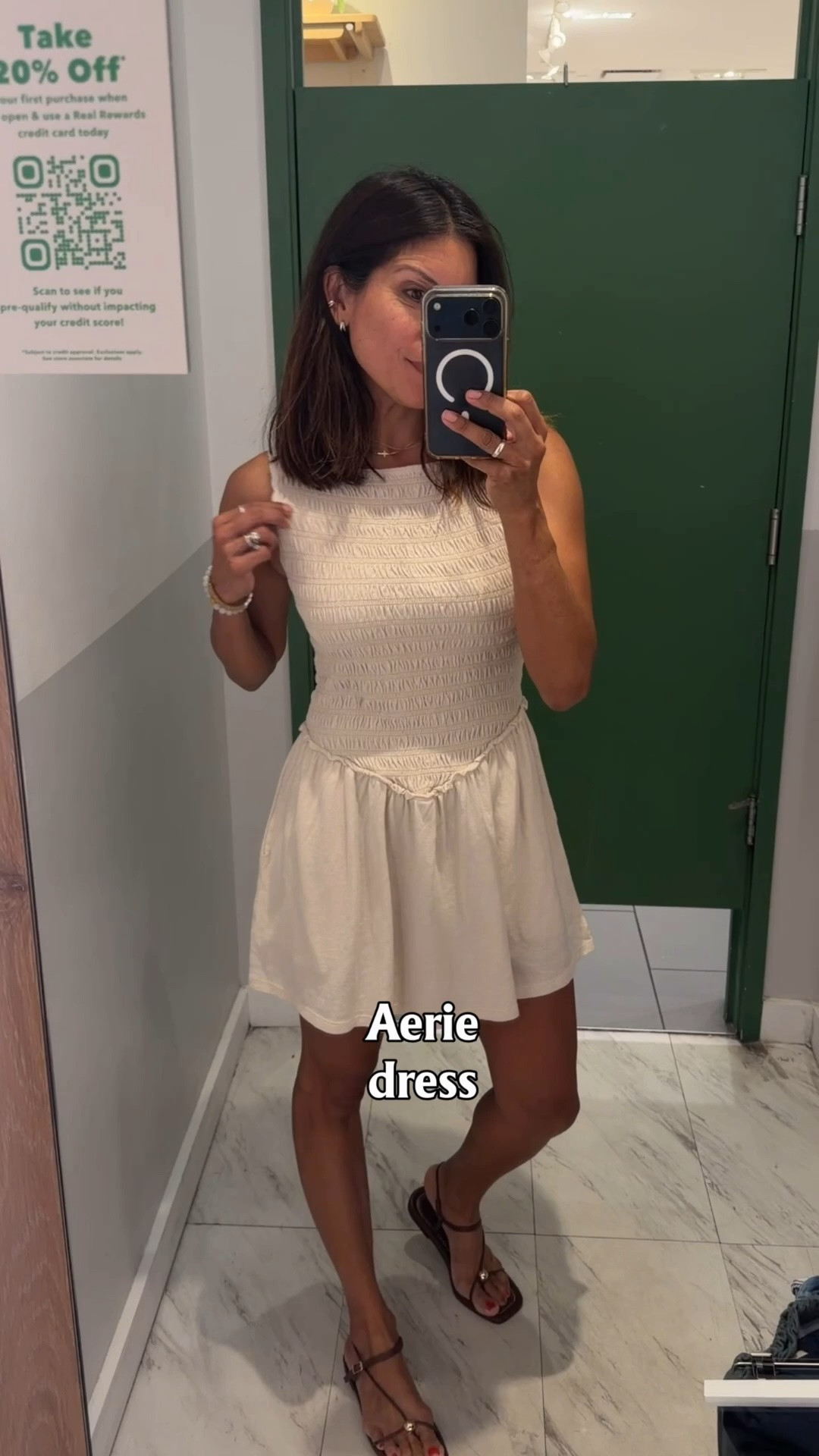 Smocked dress comes in other colors. 

Wearing xs. Would want a small 

Summer style 
Vacation dress

#LTKTravel #LTKPetite #LTKOver40