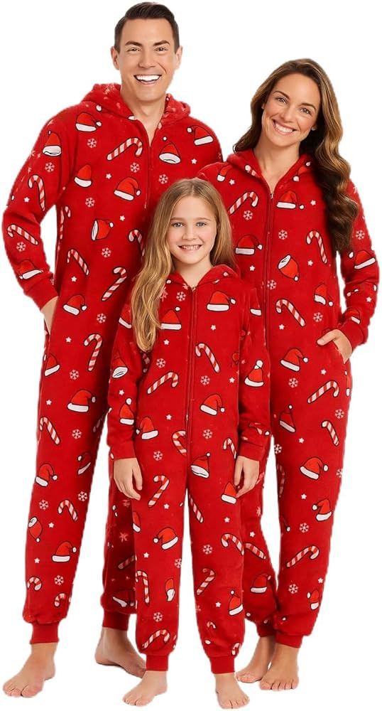 The Big Softy Family Christmas Onesies Adult & Kids - Christmas Onesies Pajamas - Christmas Kid &... | Amazon (US)