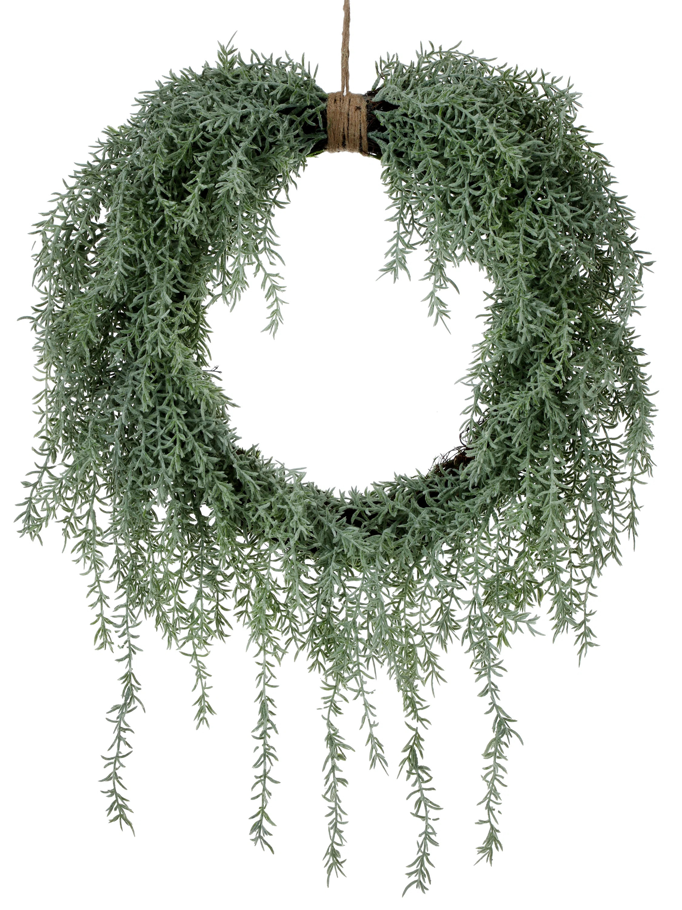 The Holiday Aisle® Faux Rosemary 20.08'' Wreath | Wayfair | Wayfair North America