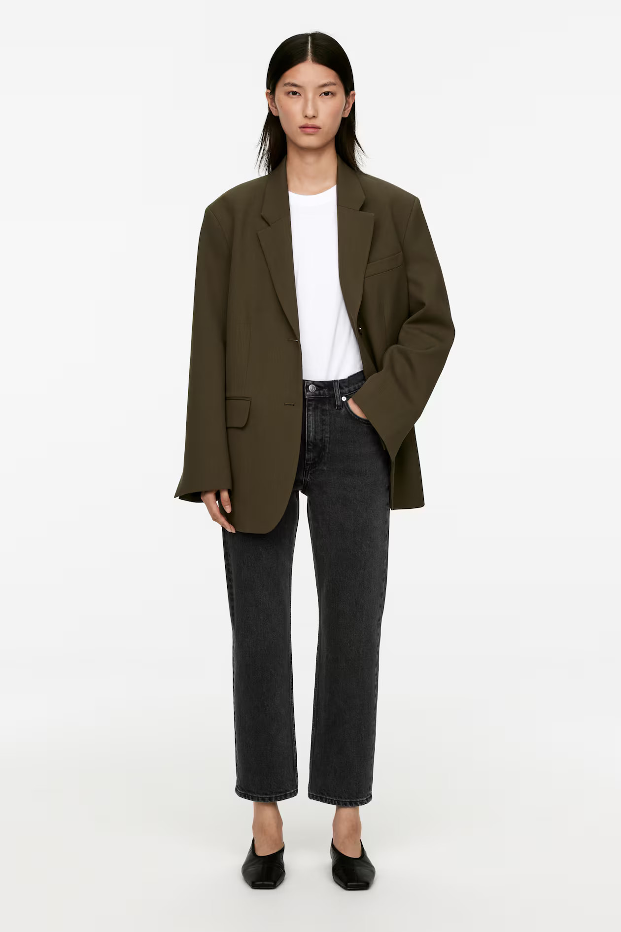 JADE CROPPED Slim Stretch Jeans | H&M (UK, MY, IN, SG, PH, TW, HK)