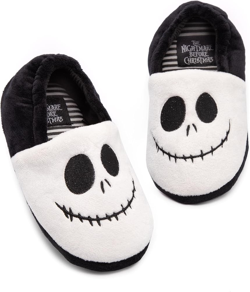 Disney The Nightmare Before Christmas Slippers Kids Jack Skellington | Amazon (US)