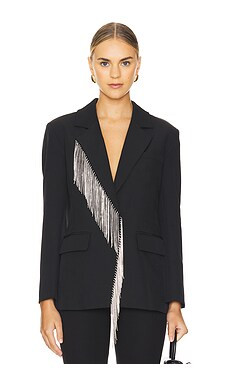 Steve Madden Nellie Blazer in Black Onyx from Revolve.com | Revolve Clothing (Global)