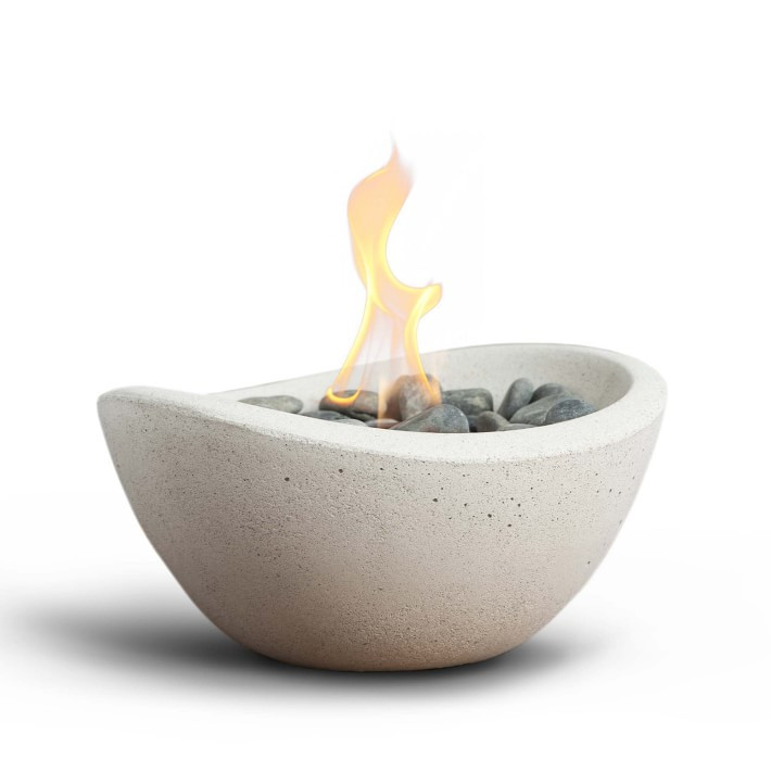 TerraFlame Wave Tabletop Fire Bowl (11") | Williams-Sonoma