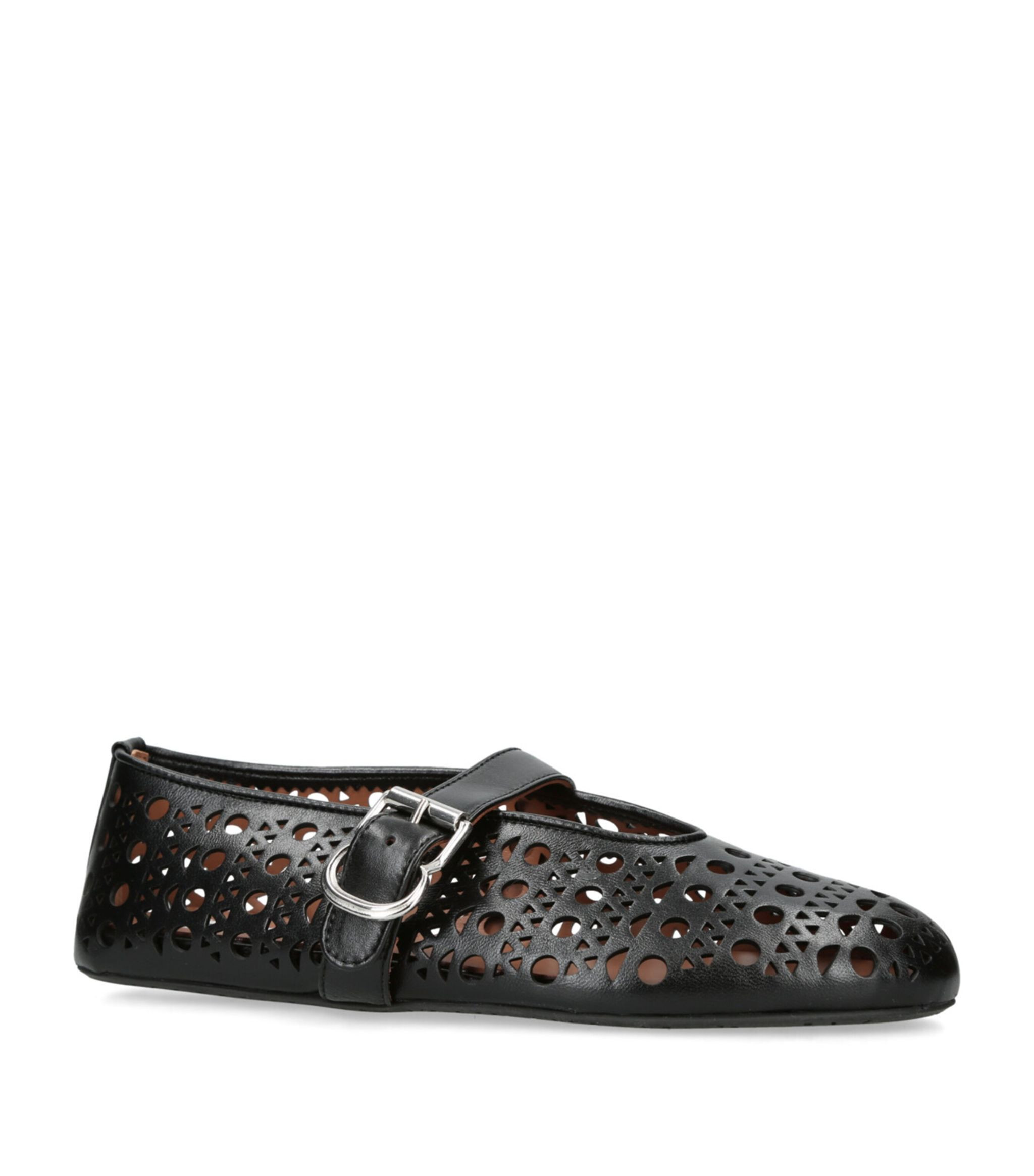 Leather Vienne Ballet Flats | Harrods