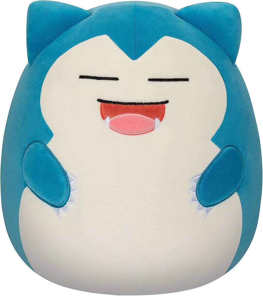 Squishmallows Pokemon 14-Inch Snorlax Plush - Add Snorlax to Your Squad, Ultrasoft Stuffed Animal... | Amazon (US)