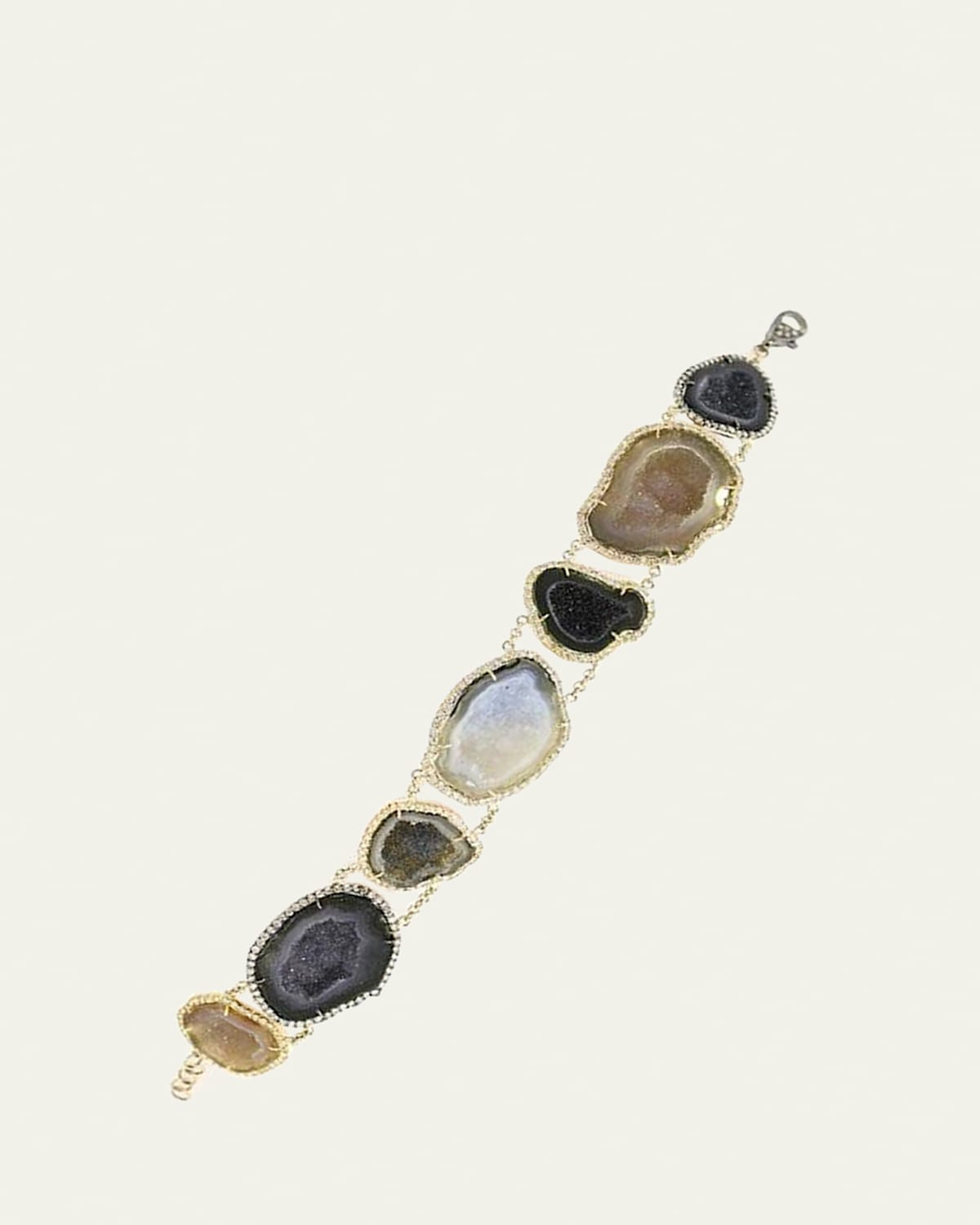 18K Gold Geode and Diamond Pathway Bracelet | Bergdorf Goodman