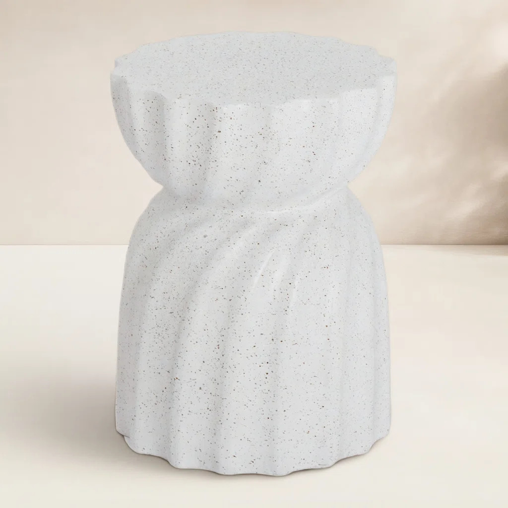 Round Outdoor Side Table , 14.2'' in. W 14.2'' in. D | Wayfair North America