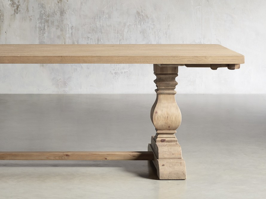 Kensington 118"" Extension Dining Table in Honey | Arhaus