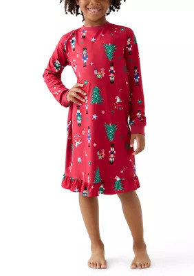 PAJAMARAMA Big Kids Nutcracker Nightie, Small | Belk