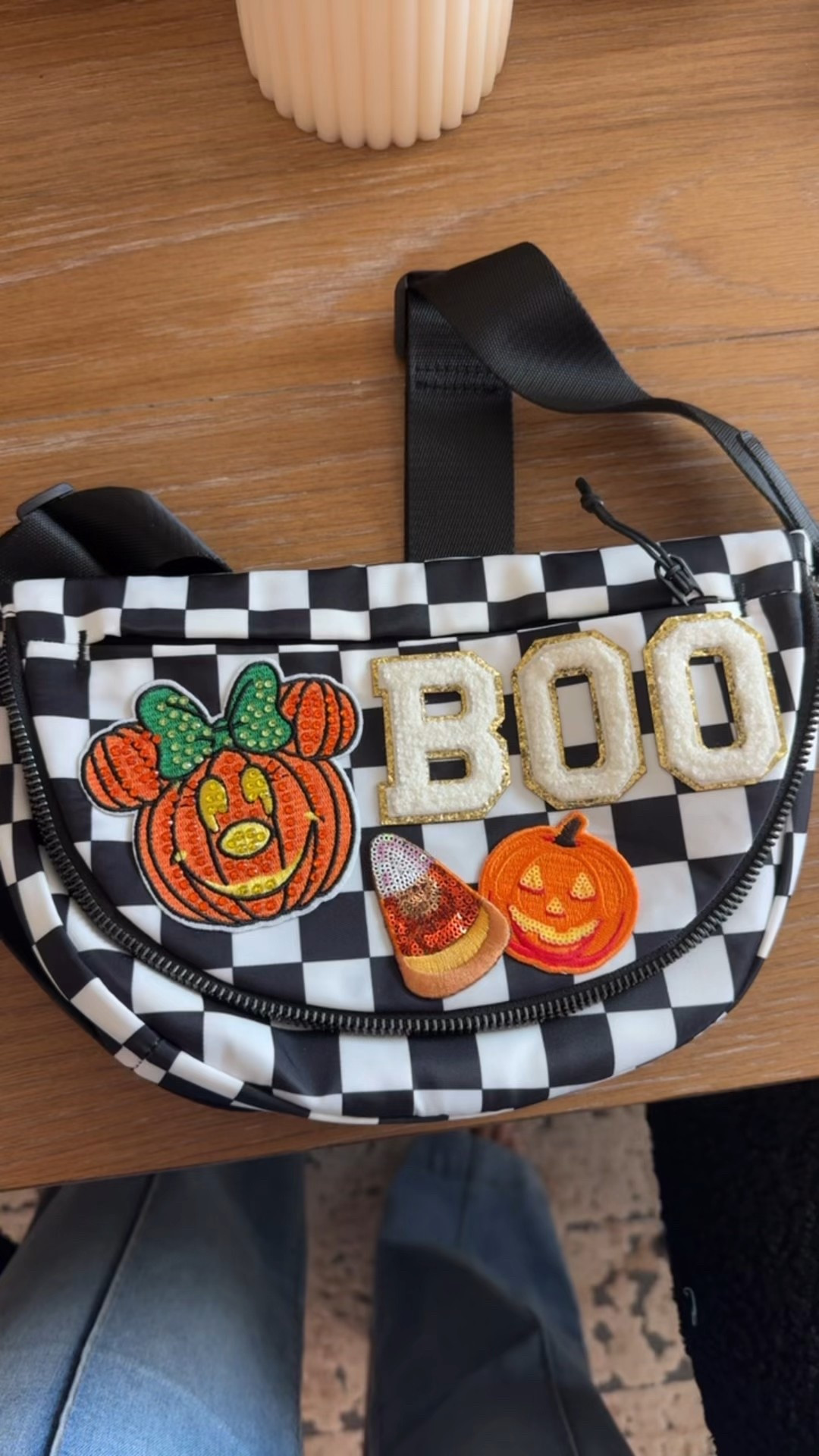 I’m obsessed with how these DIY
crossbody bags turned out for our Disney Halloween on the High Seas cruise!!! The chenille patches are iron on and they were so easy!!! 
#ltkfamily #ltkkids

#LTKItBag #LTKSeasonal #LTKStyleTip