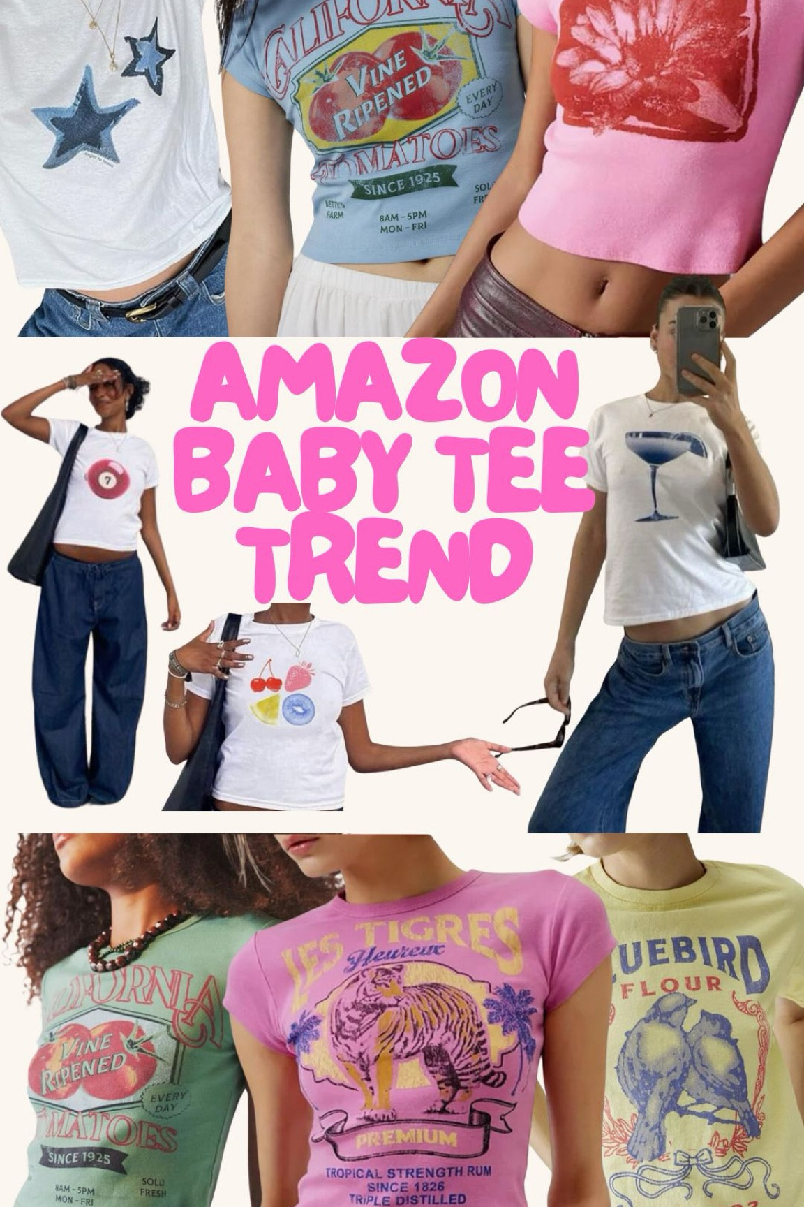 Amazon Baby Tee Trend of the Spring. Wear small and cropped with some baggy jeans and you’re THAT girl

#LTKstyletip #LTKfindsunder50 #LTKSeasonal