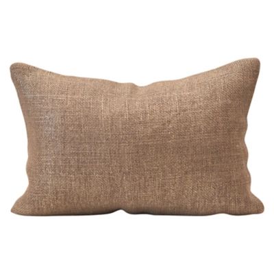 Creative Co-Op Jute And Cotton Lumbar Pillow | Ashley Homestore