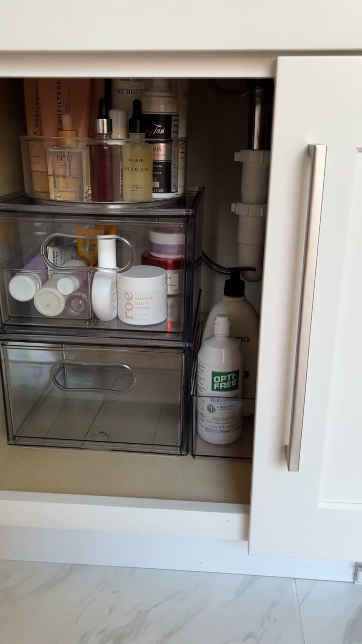 Under the sink organization before & after  

#LTKunder50 #LTKhome