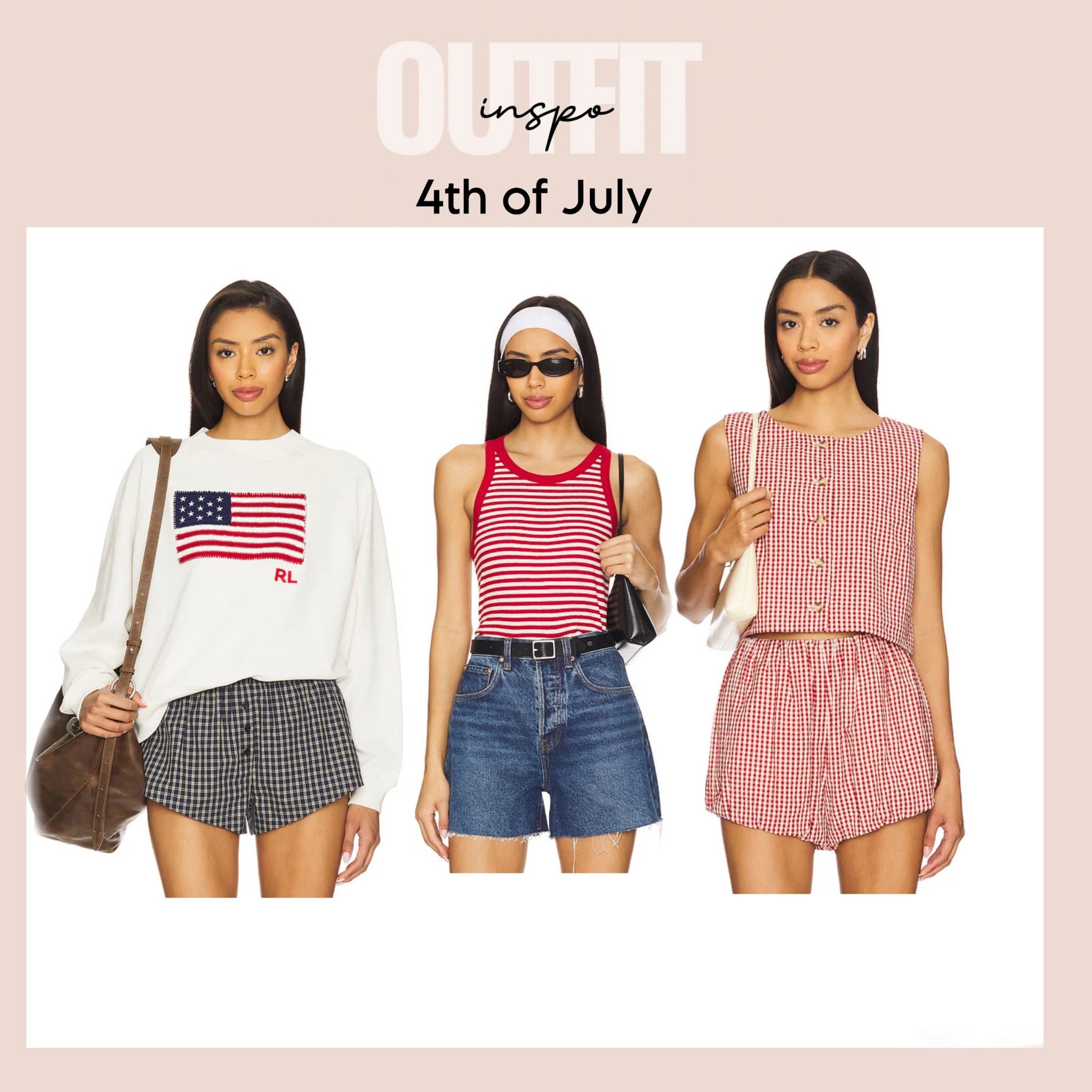 Rio Top
Posse. Loopback Crew Sweatshirt in Nevis
Polo Ralph Lauren. 4th of july outfit inspo. Lua Top in Red
Velvet by Graham & Spencer. Solid and stripes. 4th Of July Outfit, July 4th Style, Independence Day Look, Fourth Of July Fashion, Red White And Blue Outfit, USA Style, Patriotic Outfit, Stars And Stripes Style, July 4th OOTD, America The Beautiful, 2025 Fashion, 4th Of July Vibes, Fireworks Fit, American Style, Celebrate In Style. 



#LTKSummerEdit #LTKSeasonal #LTKStyleTip