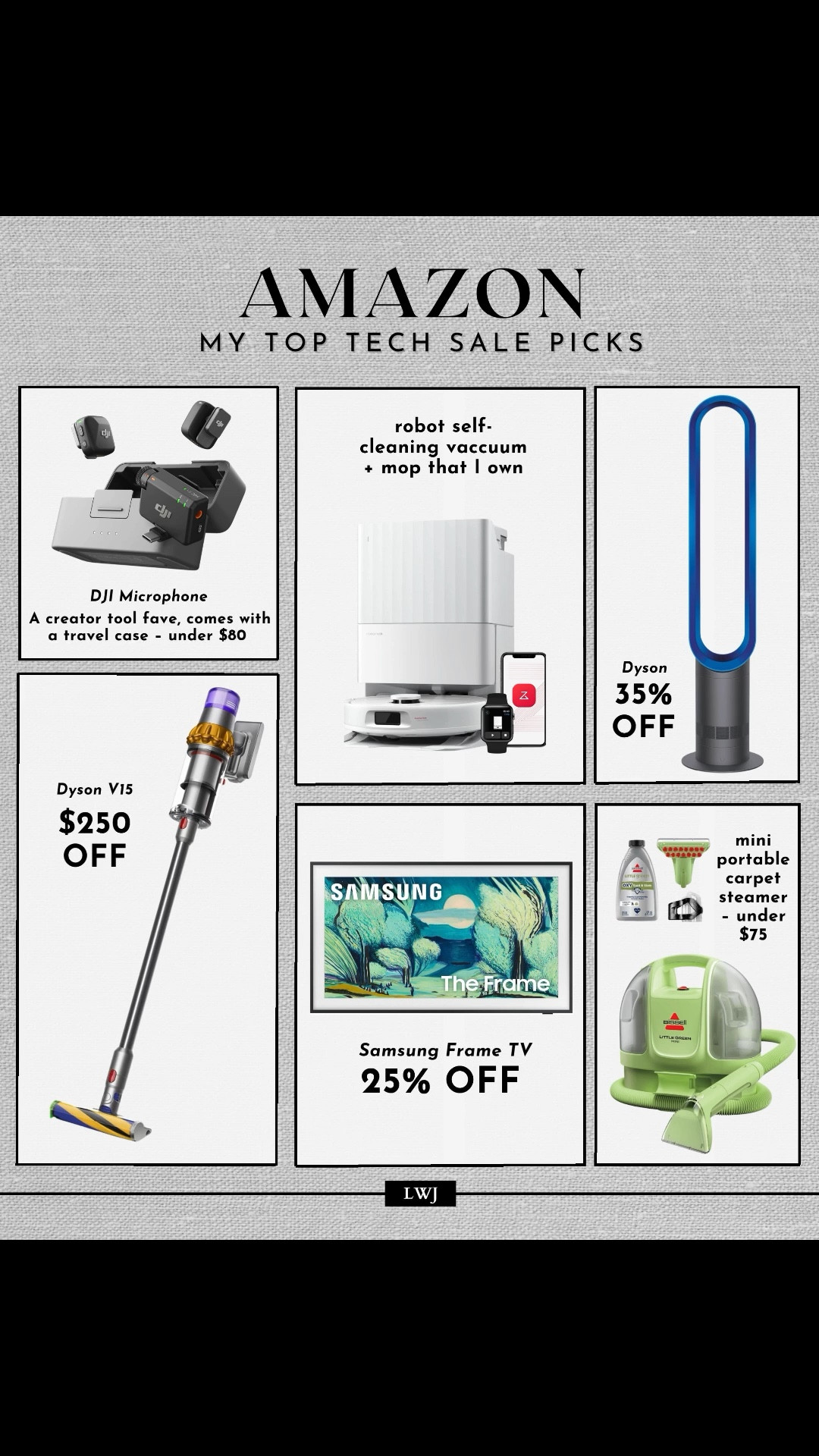 Amazon — my top tech sale pics 

#LTKSaleAlert