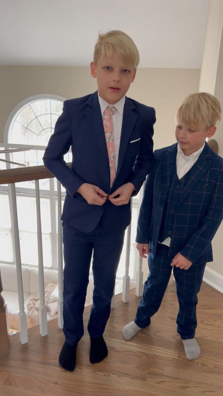 Our favorite boys suits, shirts and ties for church. These are great quality, under $75, and I love the slim fit.

#LTKkids #LTKFind #LTKfamily