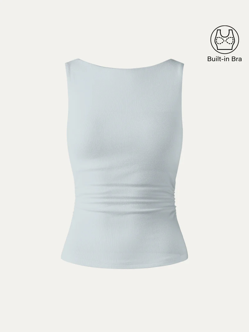 Elastic Open Back Bra Tank | OGLmove
