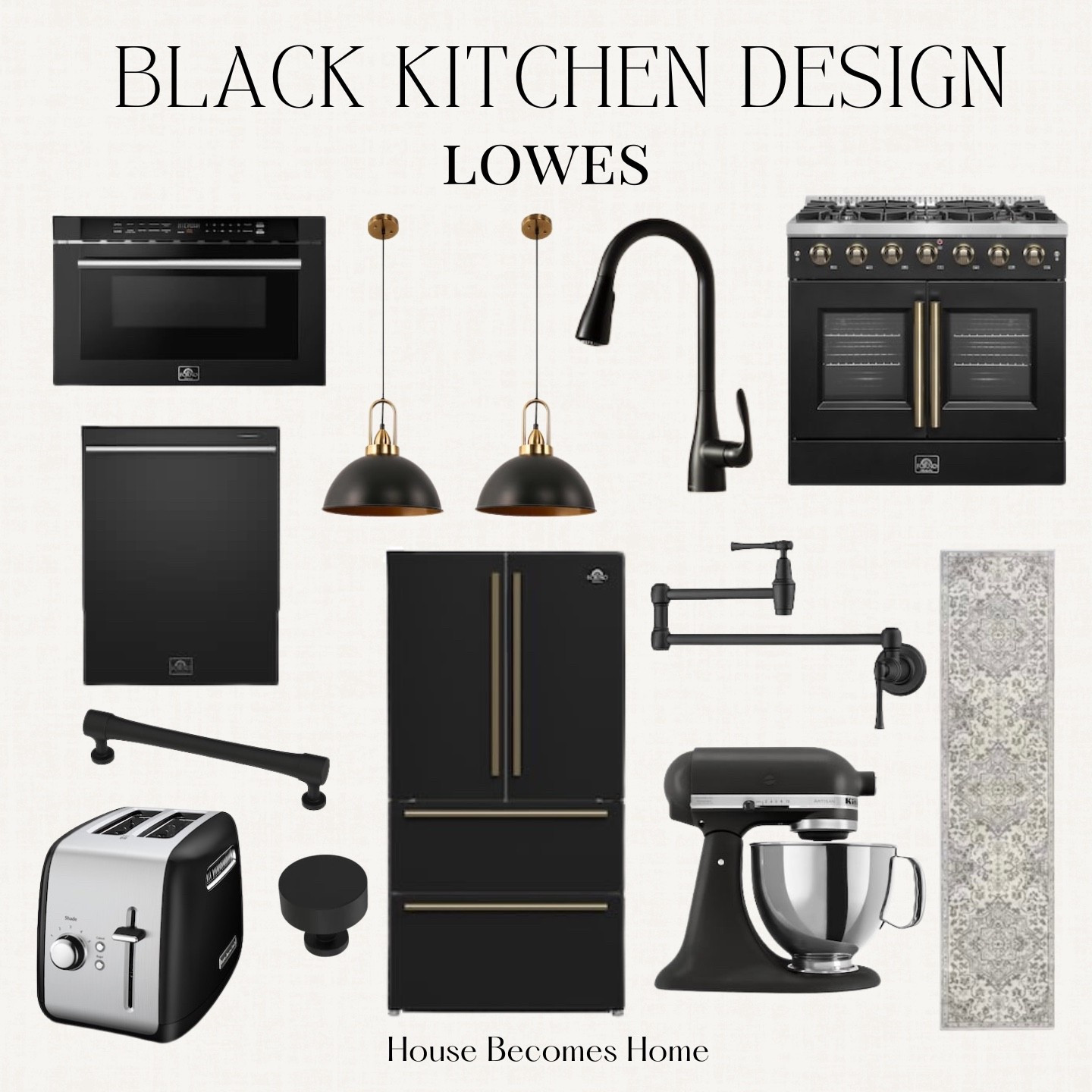 Black kitchen design 🙌🏻🙌🏻

Modern matte black kitchen goals 🖤 This sleek contemporary design features dramatic black cabinetry, warm wood accents, quartz countertops, and layered lighting for the perfect balance of luxury and comfort. Clean lines, oversized pendants, and a timeless neutral palette make this kitchen both bold and inviting.
#ModernKitchen #MatteBlackKitchen #KitchenDesign #LuxuryInteriors #HomeInspo

#LTKSeasonal #LTKHome #LTKdayinmylife