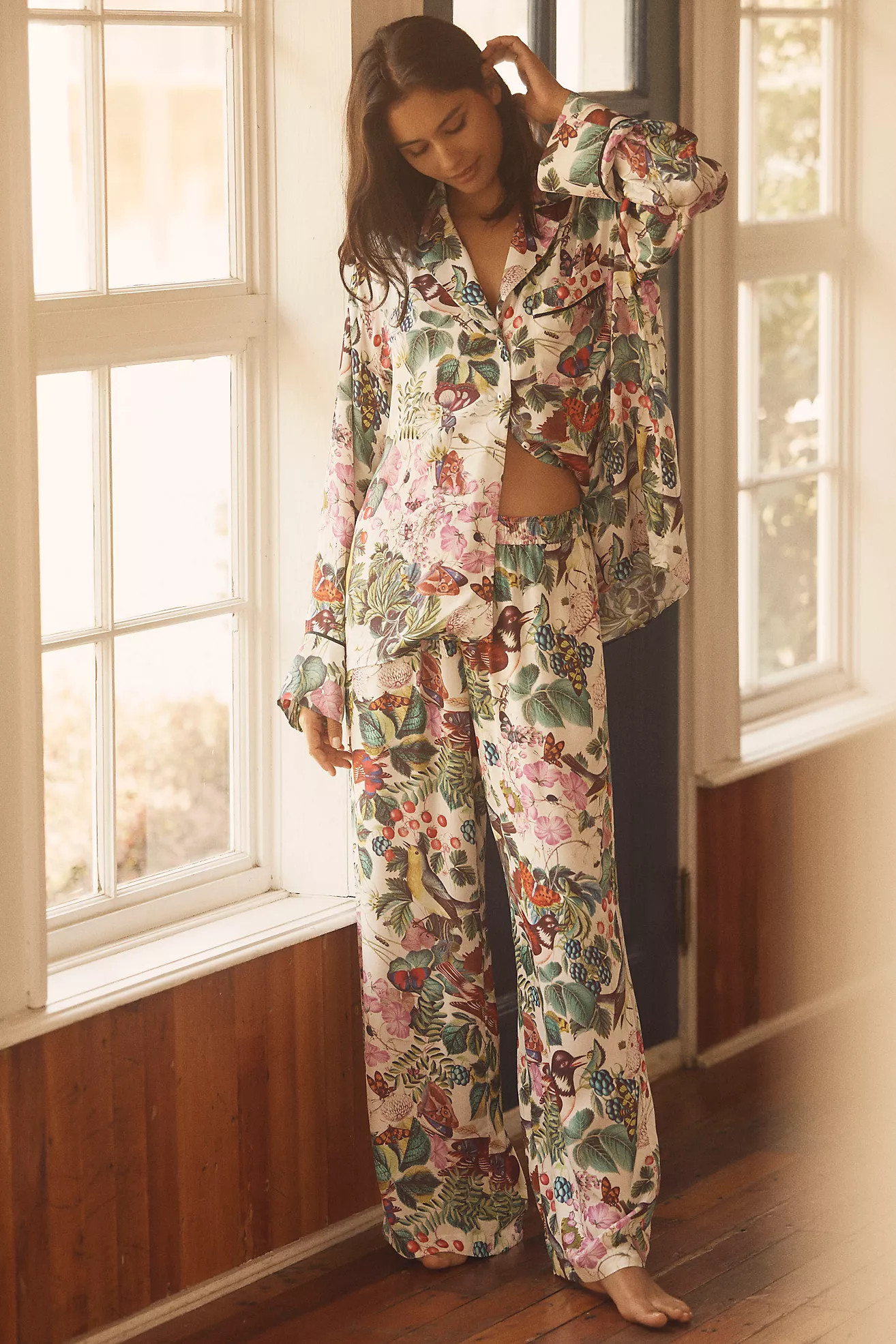 By Anthropologie Silky Pajama Pants | Anthropologie (US)