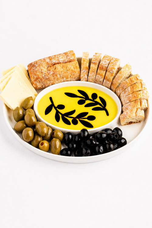 Jeanne Fitz Olive Oil and Balsamic Vinegar Dipping Platter in White at Nordstrom | Nordstrom