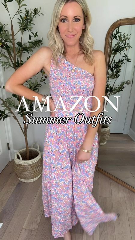 Amazon Summer Outfits! Loving these outfits to dress up or dress down this summer! The two piece set is currently on sale! 🚨 and has pockets!! Comes in 19 colors/prints! Wearing small in floral camo. The mini dress comes in 13 colors/prints! I’m wearing print floral colour in small.

Two piece outfit, summer outfit, matching set, summer dress, floral dress, vacation dress, vacation outfit, vacation style, wedding guest dress

#LTKFindsUnder50 #LTKTravel #LTKWedding
