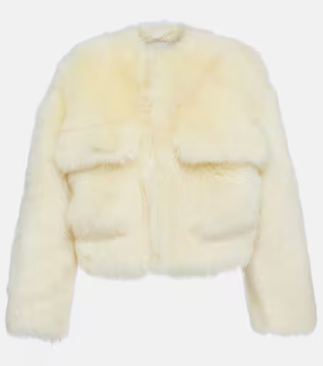 Cropped shearling jacket | Mytheresa (US/CA)