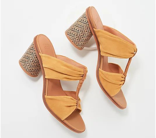 frye & co. Bow Heeled Sandals - Leiah Bow | QVC