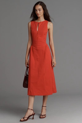SOVERE Eva Petite A-Line Midi Dress | Anthropologie (US)