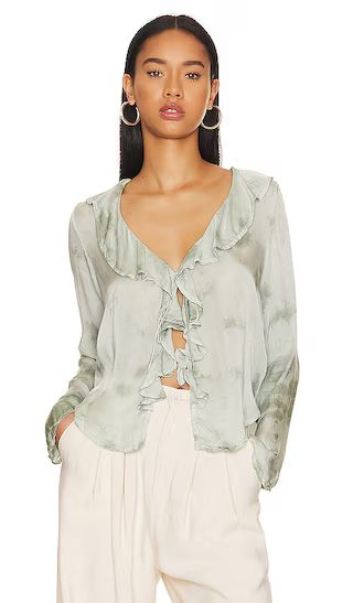 Sascha Top in Sage Combo | Revolve Clothing (Global)