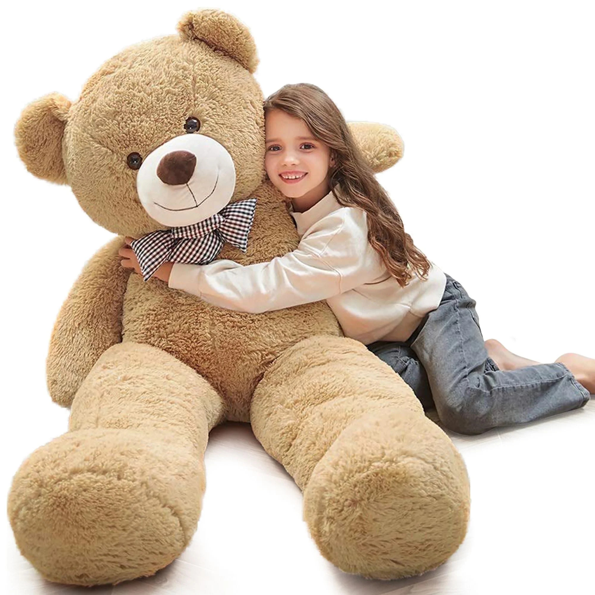 MorisMos Giant Teddy Bear 4ft Stuffed Animal Soft Big Stuffed Bear Plush Toy | Walmart (US)